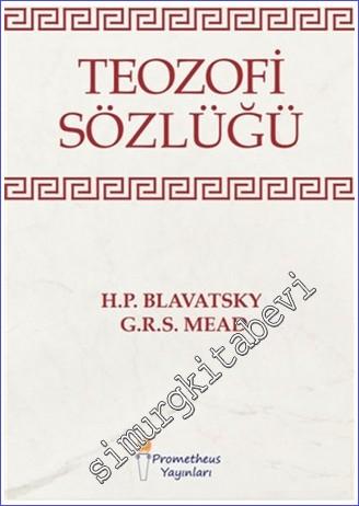 Teozofi Sözlüğü -        2019