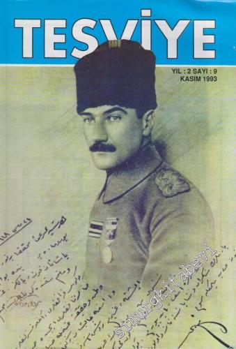 Tesviye - Hür ve Kabul Edilmiş Masonlar Büyük Locasının Aylık Dergisidir - 9      Kasım