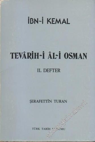 Tevarih-i Al-i Osman 2. Defter