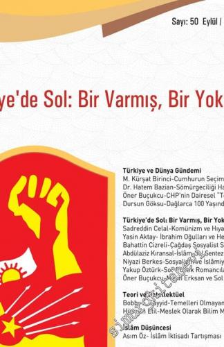 Tezkire Düşünce, Siyaset, Sosyal Bilim Dergisi - Dosya: Türkiye'de Sol