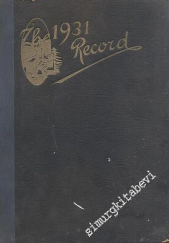 The 1931 Record Published by the Students of Robert College -        1931