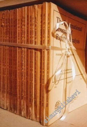 The International Journal of Psycho-Analysis, 22 issues -        1969