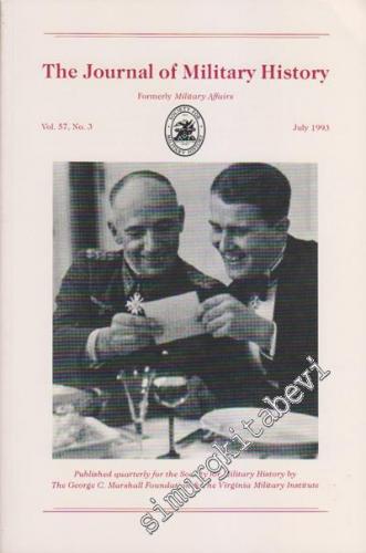 The Journal of Military History - Volume 57, No: 3, July 1993