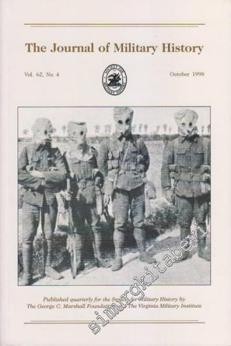 The Journal of Military History - Volume 62, No: 4, October 1998