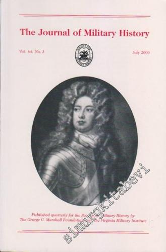 The Journal of Military History - Volume 64, No: 3, July 2000