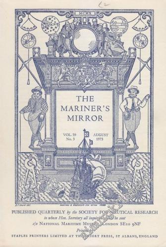 The Mariner's Mirror - No: 3  Vol: 59     August