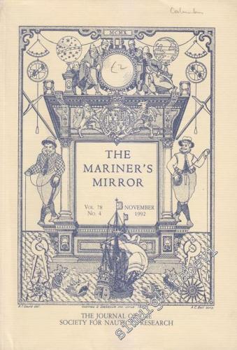 The Mariner's Mirror - No: 4 Vol: 78 November