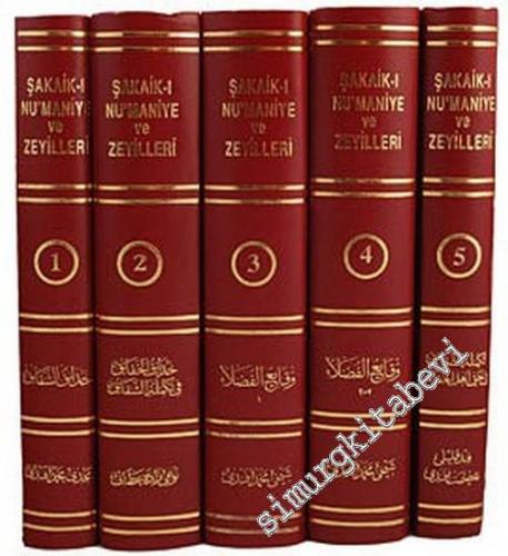 TIPKIBASIM Şakaik-i Numaniye ve Zeyilleri (Osmanlıca aslı ile birlikte izahlı kişi adları) 5 Cilt TAKIM  -        1989