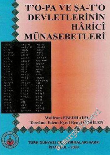 T'o-Pa ve Şa-T'o Devletlerinin Harici Münasebetleri -        2000