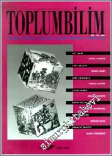 Toplumbilim Altı Aylık Dergi, Yeni Sağ - Aşırı Sağ Özel Sayısı - Sayı: 7      Ekim 1997