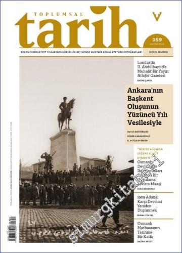 Toplumsal Tarih Dergisi - Ankara'nın Başkent Oluşunun Yüzüncü Yılı Ves