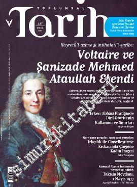 Toplumsal Tarih Dergisi - Voltaire ve Şanizade Mehmed Ataullah Efendi - Sayı: 237      Eylül