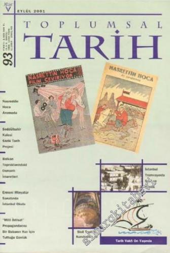 Toplumsal Tarih - Sayı: 93  Cilt: 16    Eylül 2001