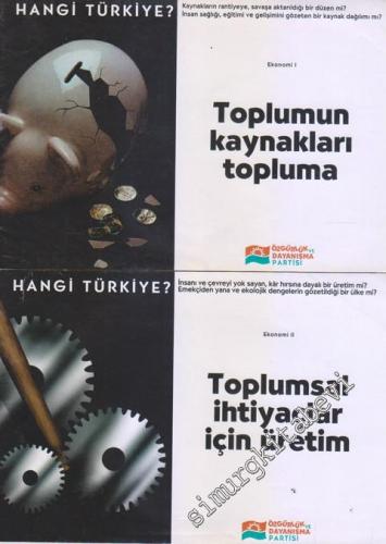 Toplumun Kaynakları Topluma / Toplumsal İhtiyaçlar İçin Üretim 2 Adet 