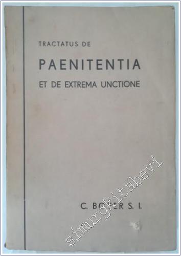 Tractatus de Paenitentia et de Extrema Unctione -        1942