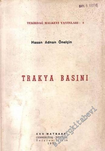 Trakya Basını -        1972