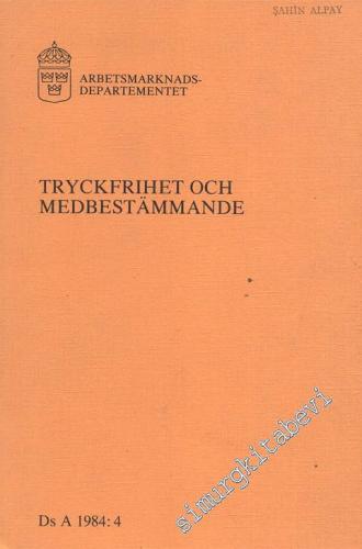 Tryckfrihet Och Medbestammande -