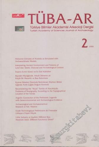 TÜBA - AR: Türkiye Bilimler Akademisi Arkeoloji Dergisi = Turkish Acad