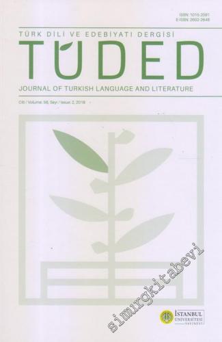 TÜDED Türk Dili ve Edebiyatı Dergisi = Journal of Turkish Language and