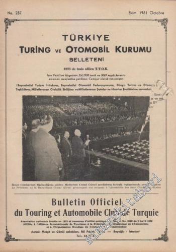Turing - Türkiye Turing ve Otomobil Kurumu Belleteni - Sayı: 237 Ekim