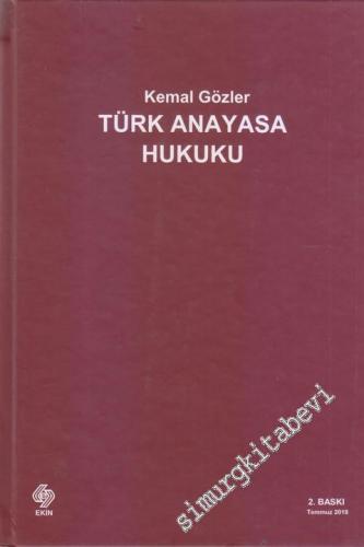Türk Anayasa Hukuku CİLTLİ -