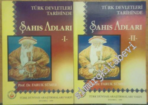 Türk Devletleri Tarihinde Şahıs Adları 2 Cilt TAKIM -        1999