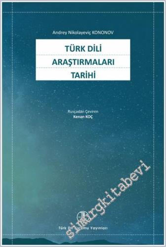 Türk Dili Araştırmaları Tarihi -        2024