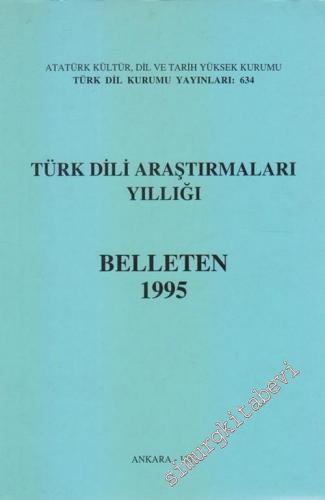 Türk Dili Araştırmaları Yıllığı, Belleten 1995
