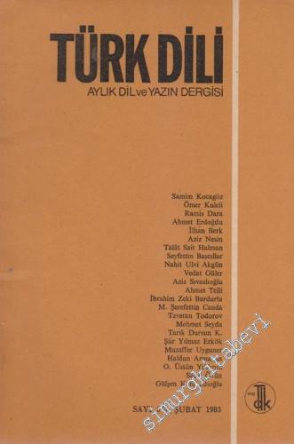 Türk Dili Aylık Dil Dergisi  - 374  XLVI  32  Şubat