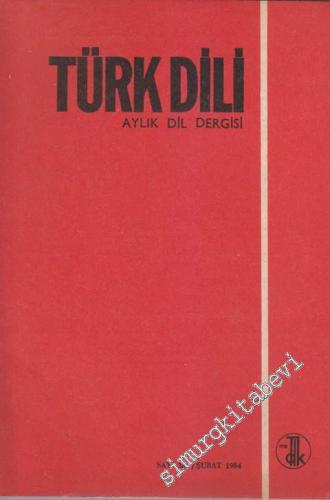 Türk Dili Aylık Dil Dergisi - 386 Şubat