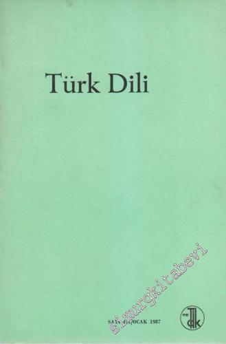 Türk Dili Aylık Dil Dergisi - 421 LI Ocak