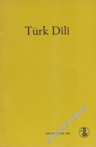 Türk Dili: Aylık Dil Dergisi - 429      Eylül