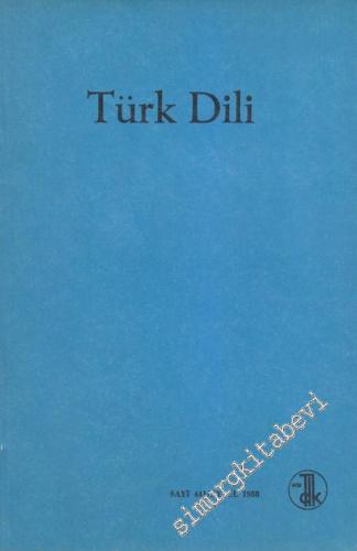 Türk Dili: Aylık Dil Dergisi - 441 Eylül