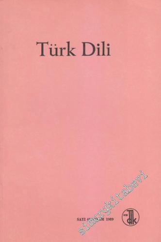 Türk Dili: Aylık Dil Dergisi - 454 Ekim