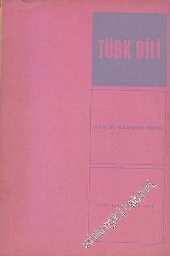 Türk Dili Aylık Dil ve Edebiyat Dergisi - 224 XXII 19 Mayıs