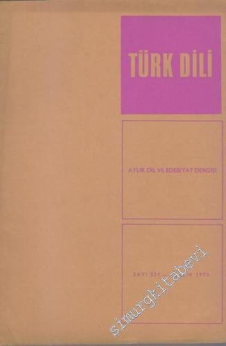 Türk Dili Aylık Dil ve Edebiyat Dergisi - Dosya: Atatürk 1881 - 1938 - 231      Aralık