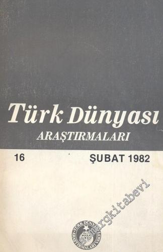 Türk Dünyası Araştırmaları Dergisi - Sayı: 15      Aralık