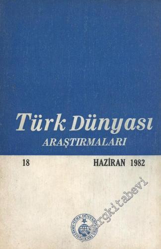 Türk Dünyası Araştırmaları Dergisi - Sayı: 17 Nisan