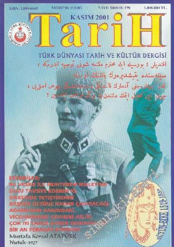 Türk Dünyası Tarih Kültür Dergisi - Sayı: 179 Kasım