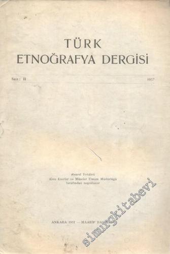 Türk Etnografya Dergisi - 2