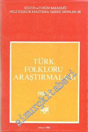 Türk Folkloru Araştırmaları 1988 / 1 - 2