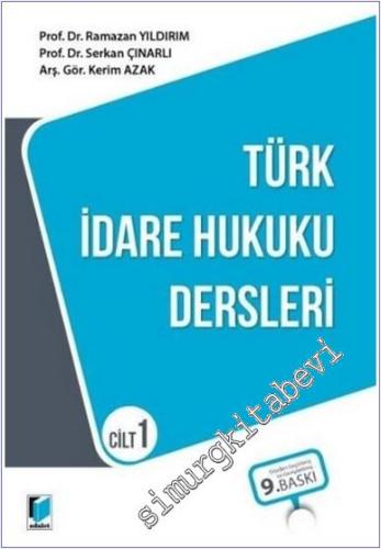 Türk İdare Hukuku Dersleri - Cilt 1 -        2024