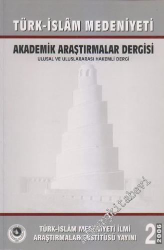 Türk - İslâm Medeniyeti Akademik Araştırmalar Dergisi - Ulusal Ve Ulus