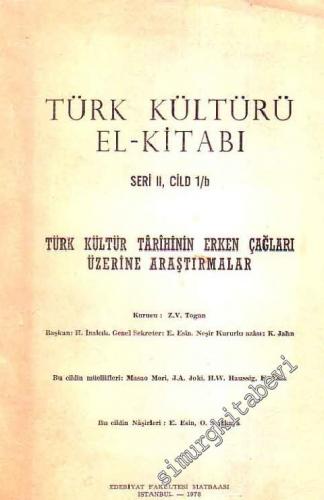 Türk Kültürü El Kitabı Seri 2, Cild 1 / b