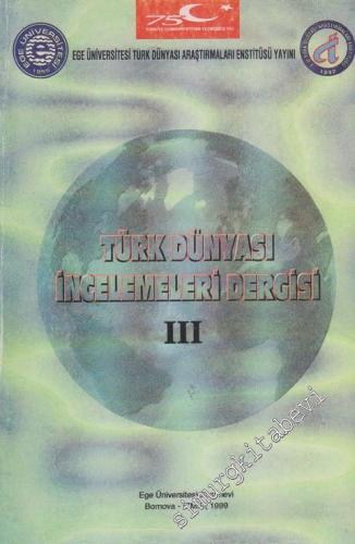 Türk Kültürü İncelemeleri Dergisi 3 - 3 13012045