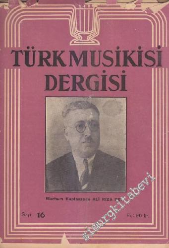 Türk Musikisi Dergisi - Sayı: 16  Cilt: 2    Şubat