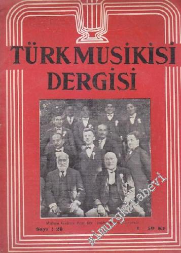 Türk Musikisi Dergisi - Sayı: 23 Cilt: 2 Eylül