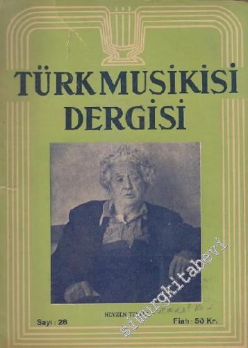 Türk Musikisi Dergisi - Sayı: 28 Cilt: 3 Şubat