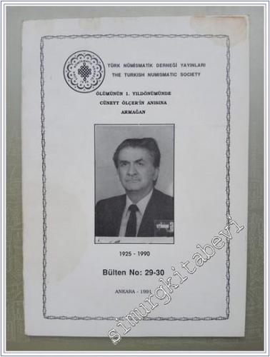 Türk Nümismatik Derneği Bülteni = The Türkish Numismatic Socity, No: 29-30 -