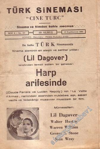 Türk Sineması “Cine Turc” - 17 Teşrinevvel 1933; No: 187